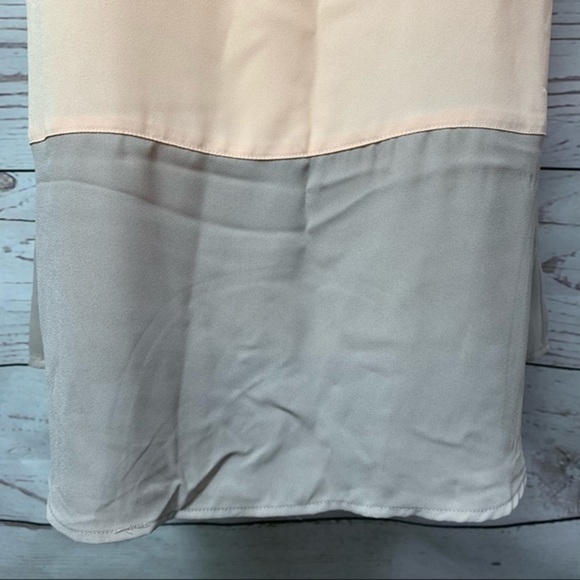 NWT Charlie Paige Color Block Chiffon Chemise Top - Picture 4 of 7